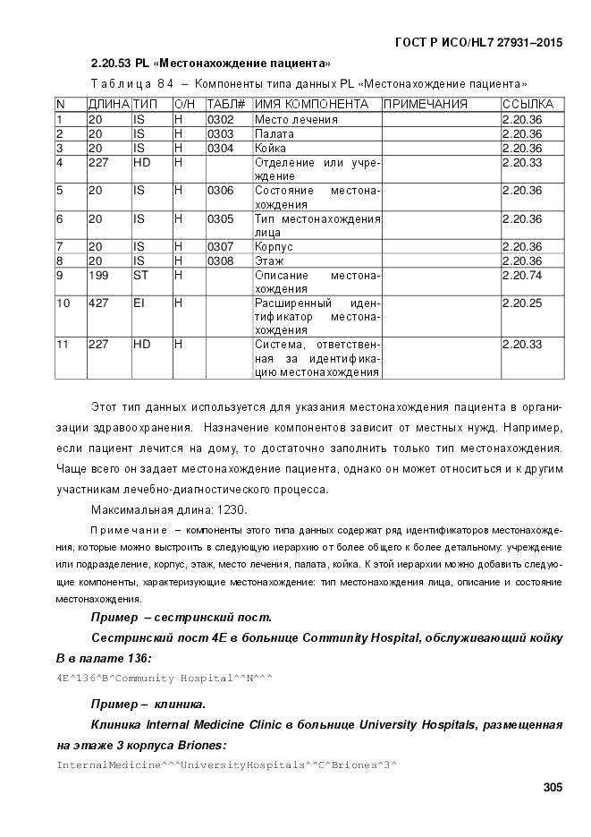 ГОСТ Р ИСО/HL 7 27931-2015, страница 312